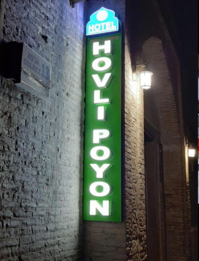 Hovli Poyon Hotel Buhara Dış mekan fotoğraf